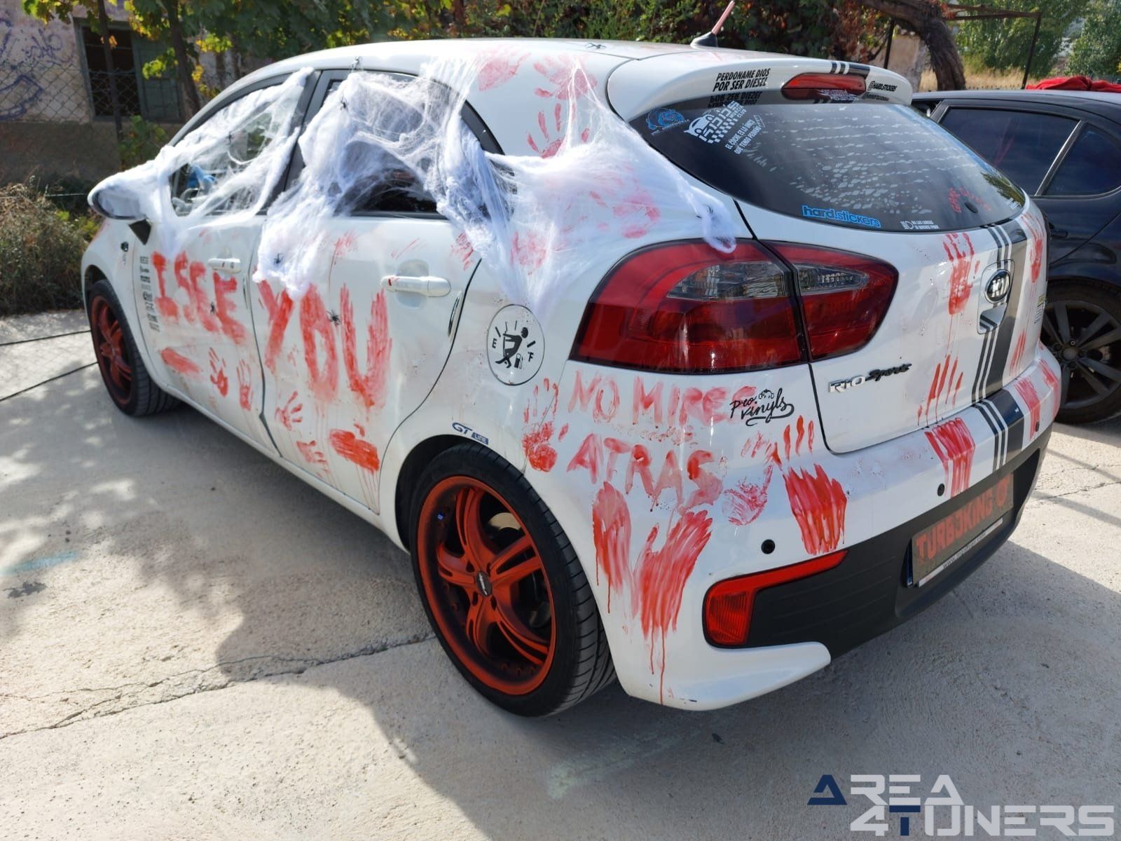 Concentración Motor Halloween
Imagen del reportaje de la revista Tuning Area4tuners.es, de la concentración de coches Tuning del año 2022 en Caravaca De La Cruz, Murcia, España