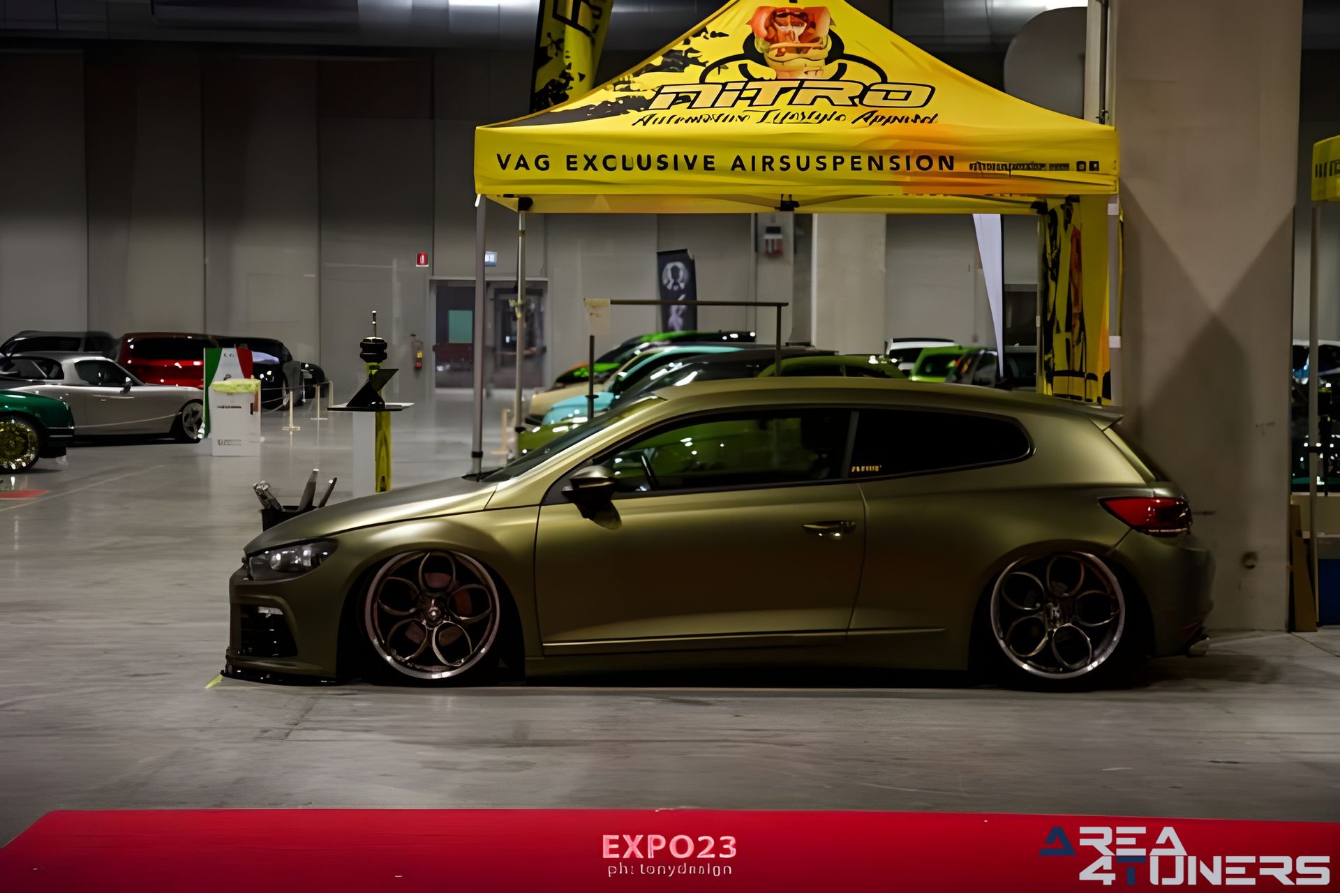Expo Tuning Torino 2023
Imagen del reportaje de la revista Tuning Area4tuners.es, de la concentración de coches Tuning del año 2023 en Turín, Italia