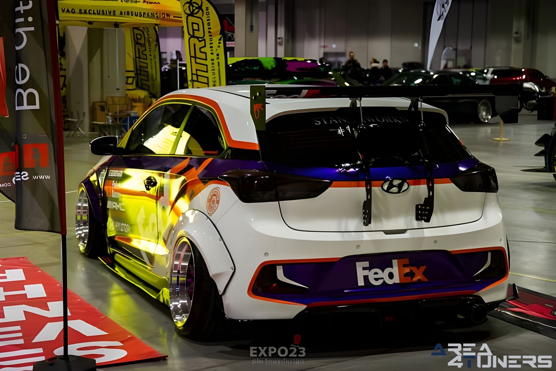 Expo Tuning Torino 2023
Imagen del reportaje de la revista Tuning Area4tuners.es, de la concentración de coches Tuning del año 2023 en Turín, Italia