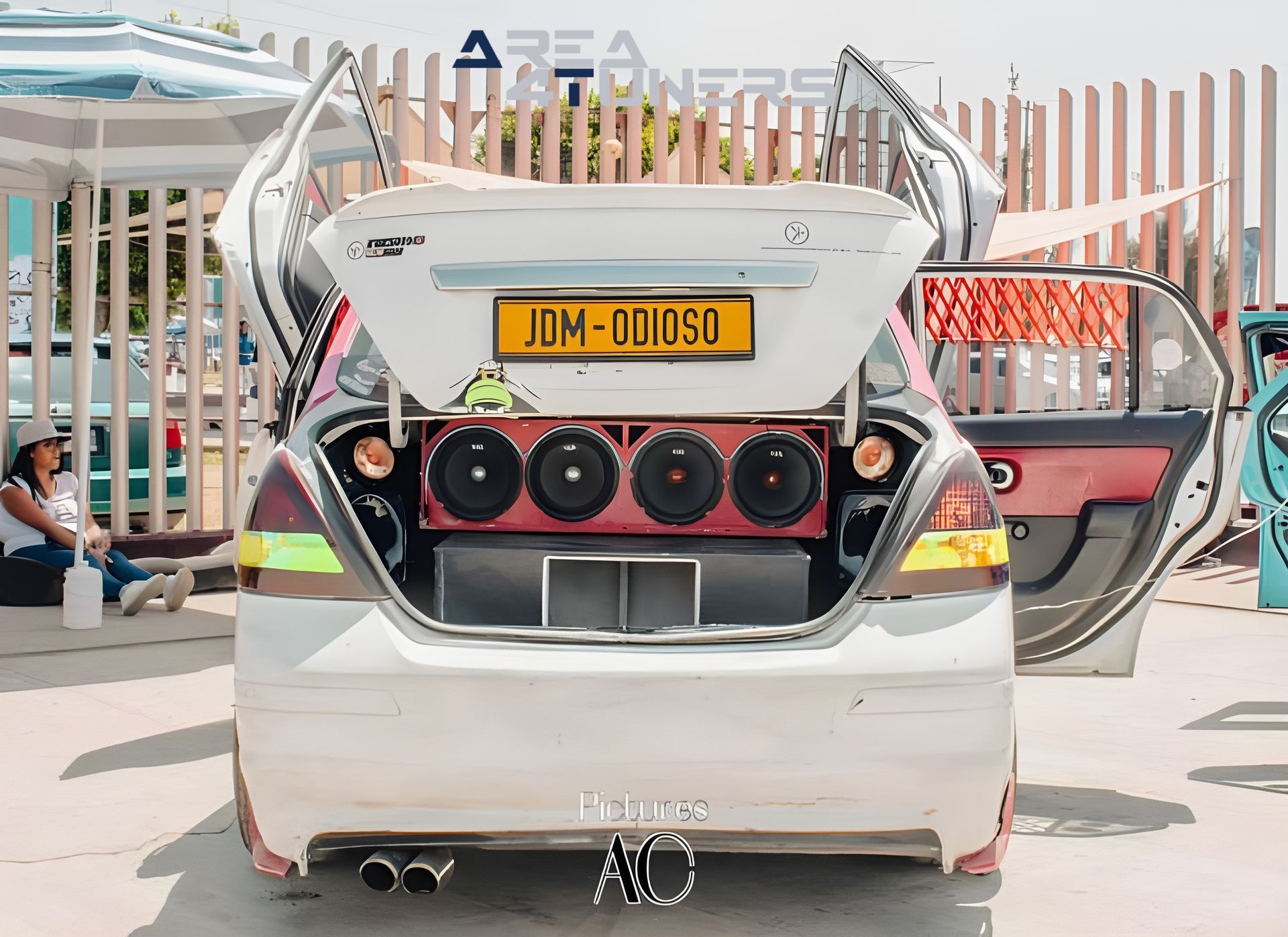 Speed 77 Revolution 2º Aniversario
Imagen del reportaje de la revista Tuning Area4tuners.es, de la concentración de coches Tuning del año 2023 en Polideportivo Valle Del Chalco, México