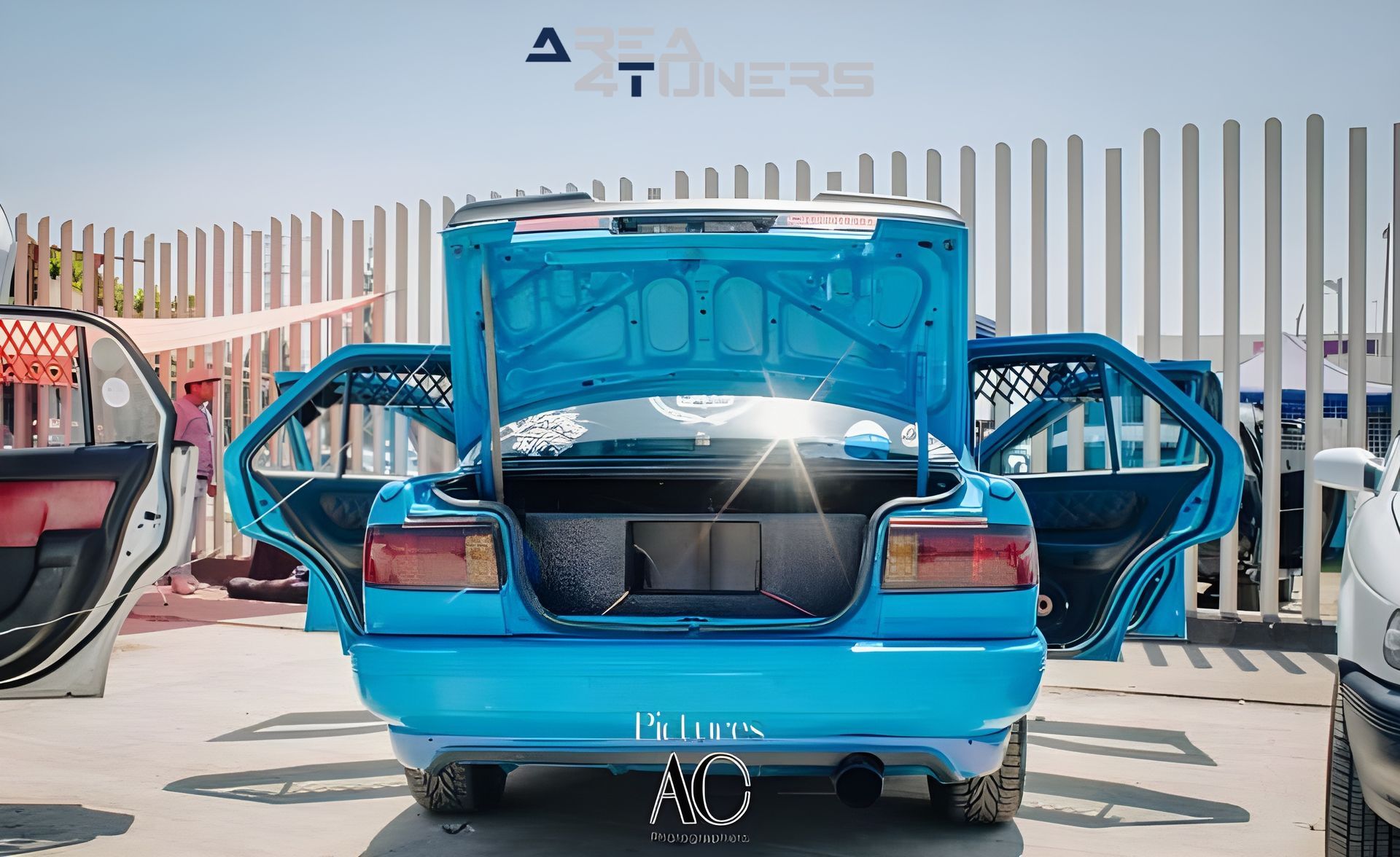 Speed 77 Revolution 2º Aniversario
Imagen del reportaje de la revista Tuning Area4tuners.es, de la concentración de coches Tuning del año 2023 en Polideportivo Valle Del Chalco, México