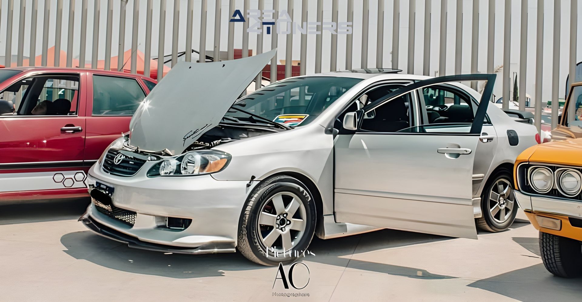 Speed 77 Revolution 2º Aniversario
Imagen del reportaje de la revista Tuning Area4tuners.es, de la concentración de coches Tuning del año 2023 en Polideportivo Valle Del Chalco, México