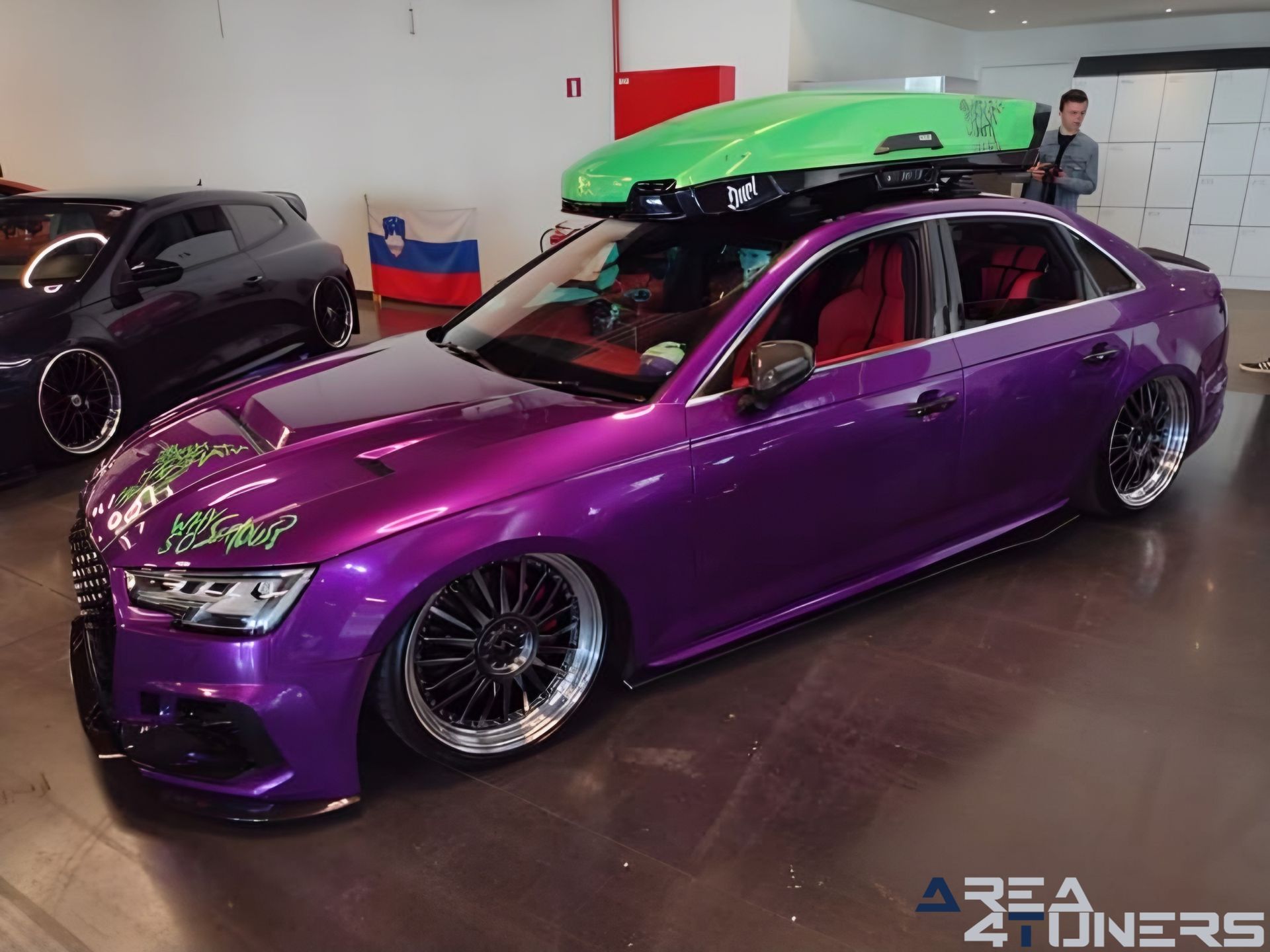 Gr8 International Car Show
Imagen del reportaje de la revista Tuning Area4tuners.es, de la concentración de coches Tuning del año 2023 en Kortrijk, Bélgica