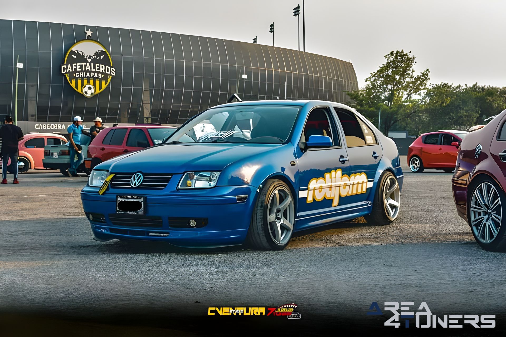 7º Juguetuning
Imagen del reportaje de la revista Tuning Area4tuners.es, de la concentración de coches Tuning del año 2023 en Tuxtla, Chiapas, México