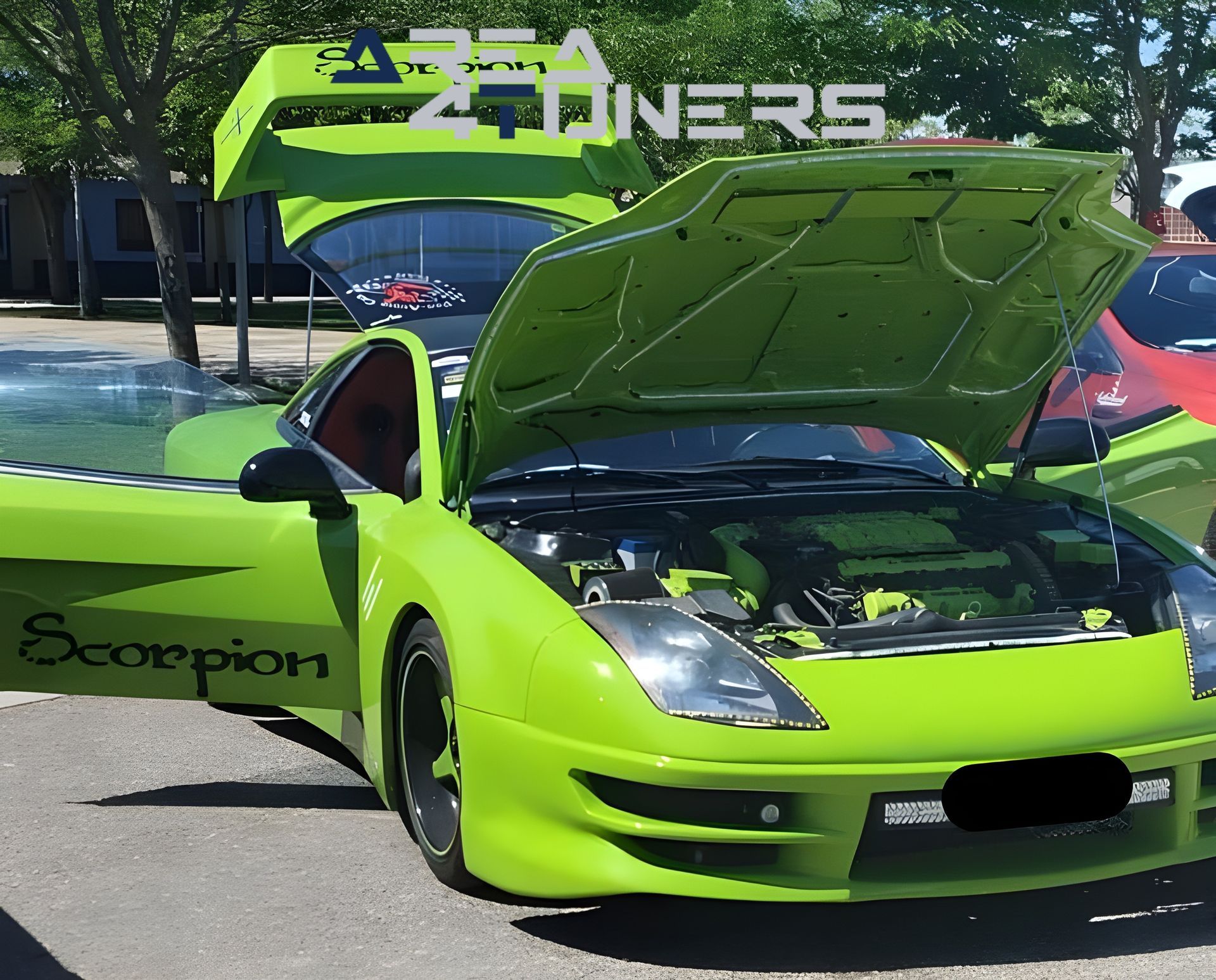 Guarida Motor Show
Imagen del reportaje de la revista Tuning Area4tuners.es, de la concentración de coches Tuning del año 2023 en Figueruelas, Zaragoza, España