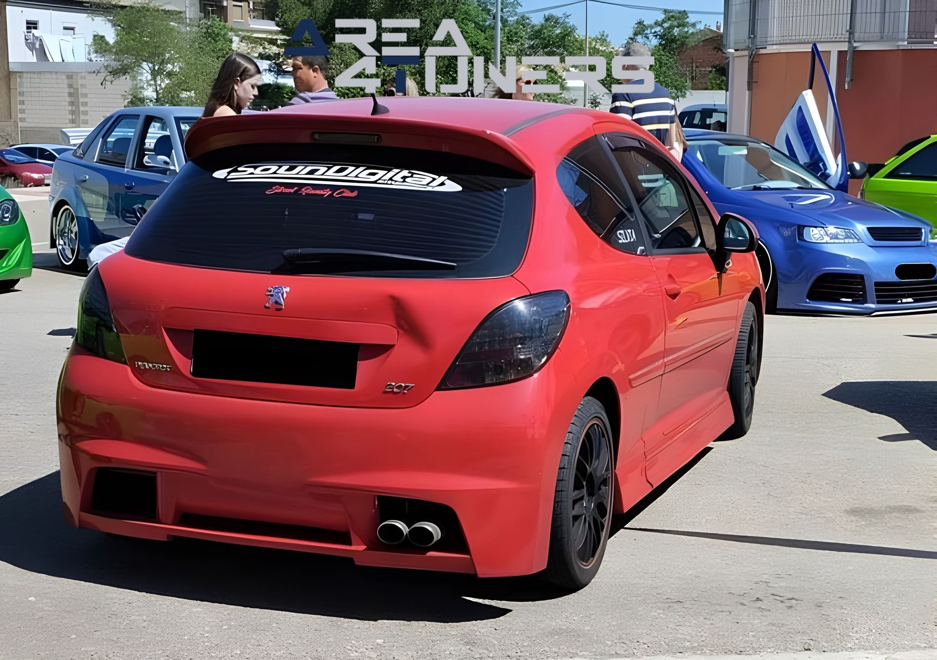 Guarida Motor Show
Imagen del reportaje de la revista Tuning Area4tuners.es, de la concentración de coches Tuning del año 2023 en Figueruelas, Zaragoza, España