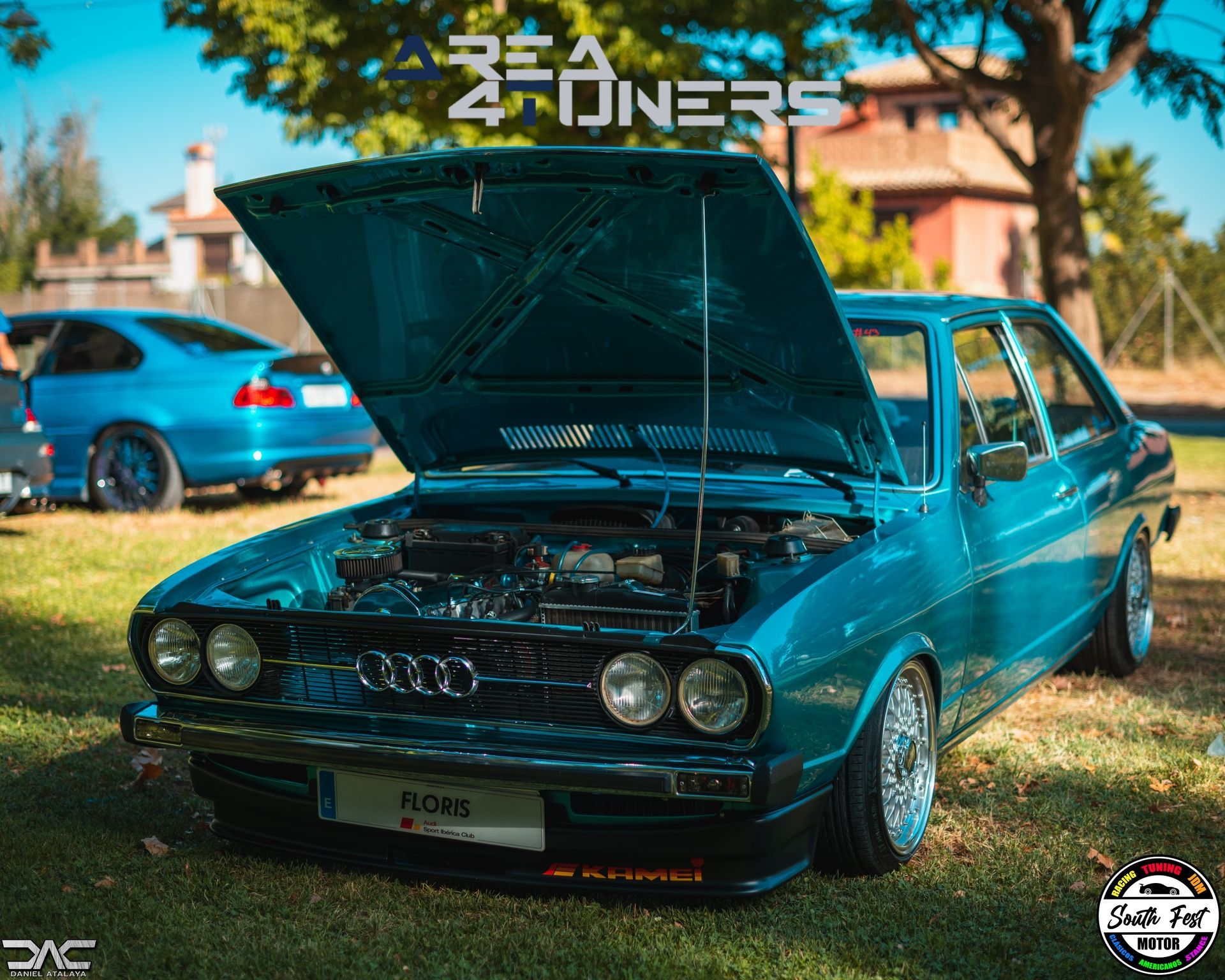 South Fest V.I.P. Edition
Imagen del reportaje de la revista Tuning Area4tuners.es, de la concentración de coches Tuning del año 2023 en Ogíjares, Granada, España