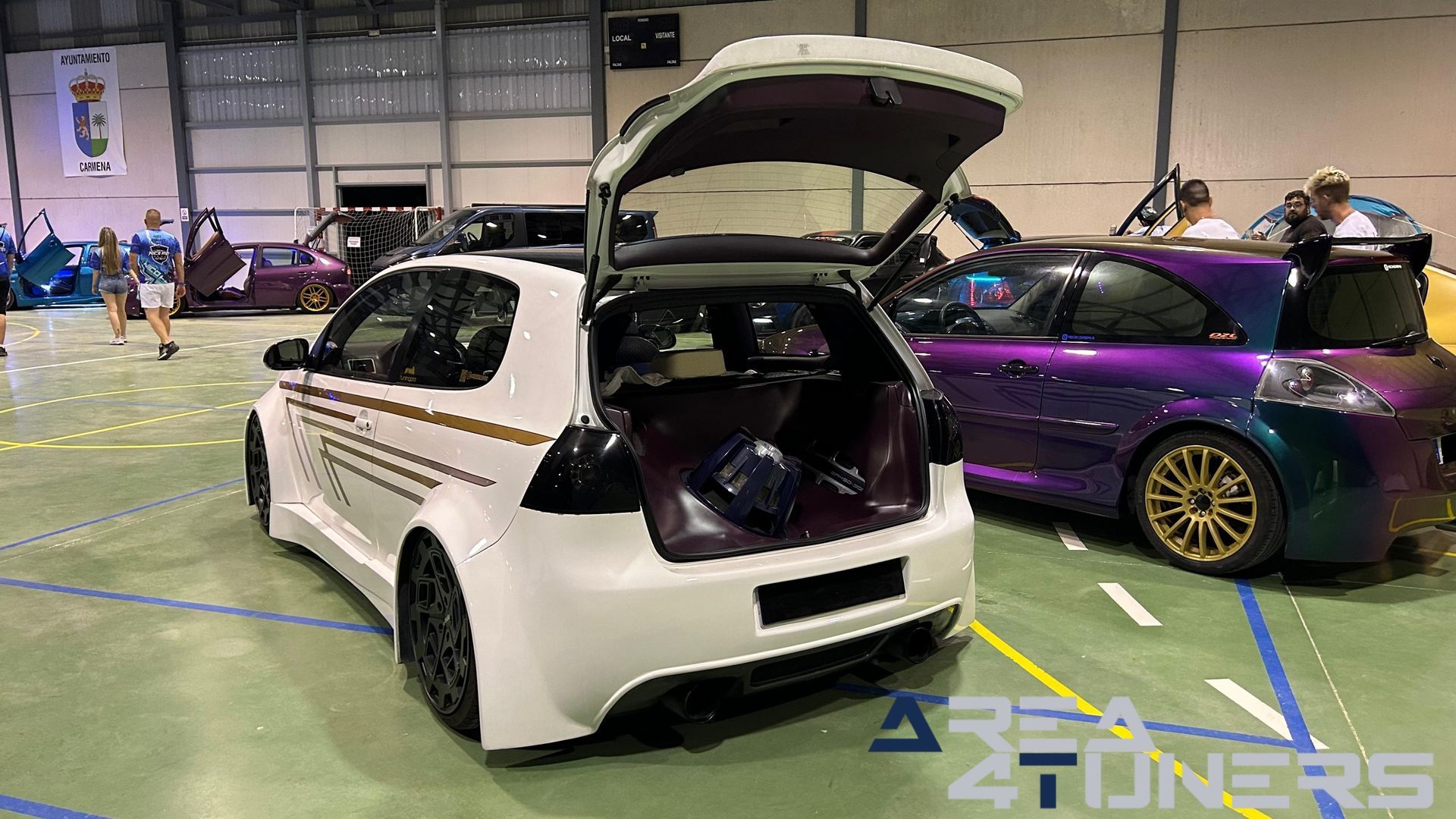 2a Concentración Postureo Tuning
Imagen del reportaje de la revista Tuning Area4tuners.es, de la concentración de coches Tuning del año 2023 en Carmena, Toledo, España