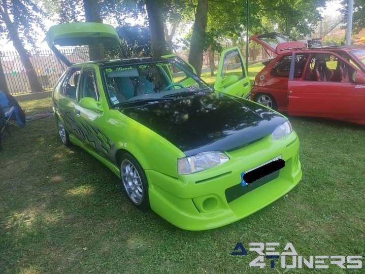 Meeting Tuning Auto Le Monkey's Family
Imagen del reportaje de la revista Tuning Area4tuners.es, de la concentración de coches Tuning del año 2023 en Suippes, Francia