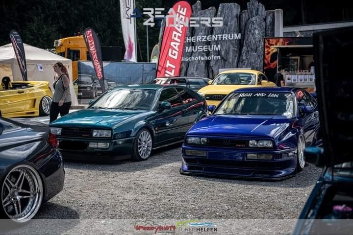 Cult And More
Imagen del reportaje de la revista Tuning Area4tuners.es, de la concentración de coches Tuning del año 2023 en Osterreich, Alemania