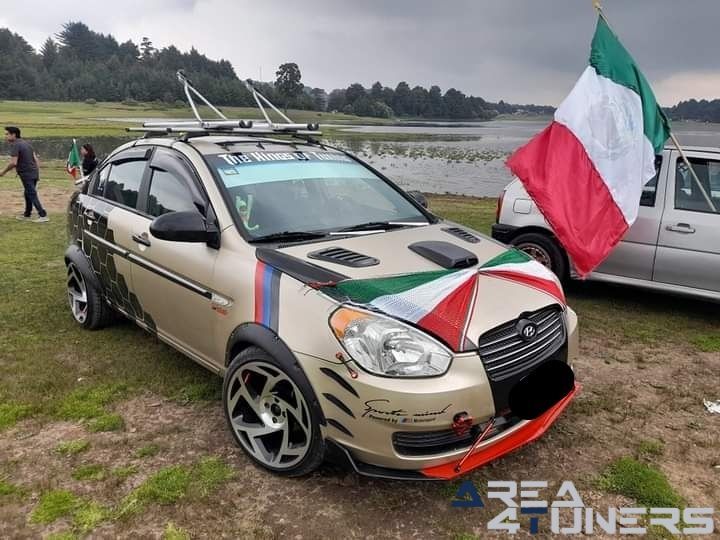 Rodada Rodada Patriotaatriota
Imagen del reportaje de la revista Tuning Area4tuners.es, de la concentración de coches Tuning del año 2023 en San Felipe De Progreso, Edemex, México