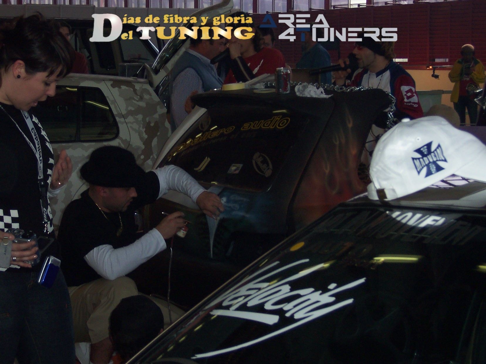 Concentración Tuning 2005 Palacio De Cristal Madrid España