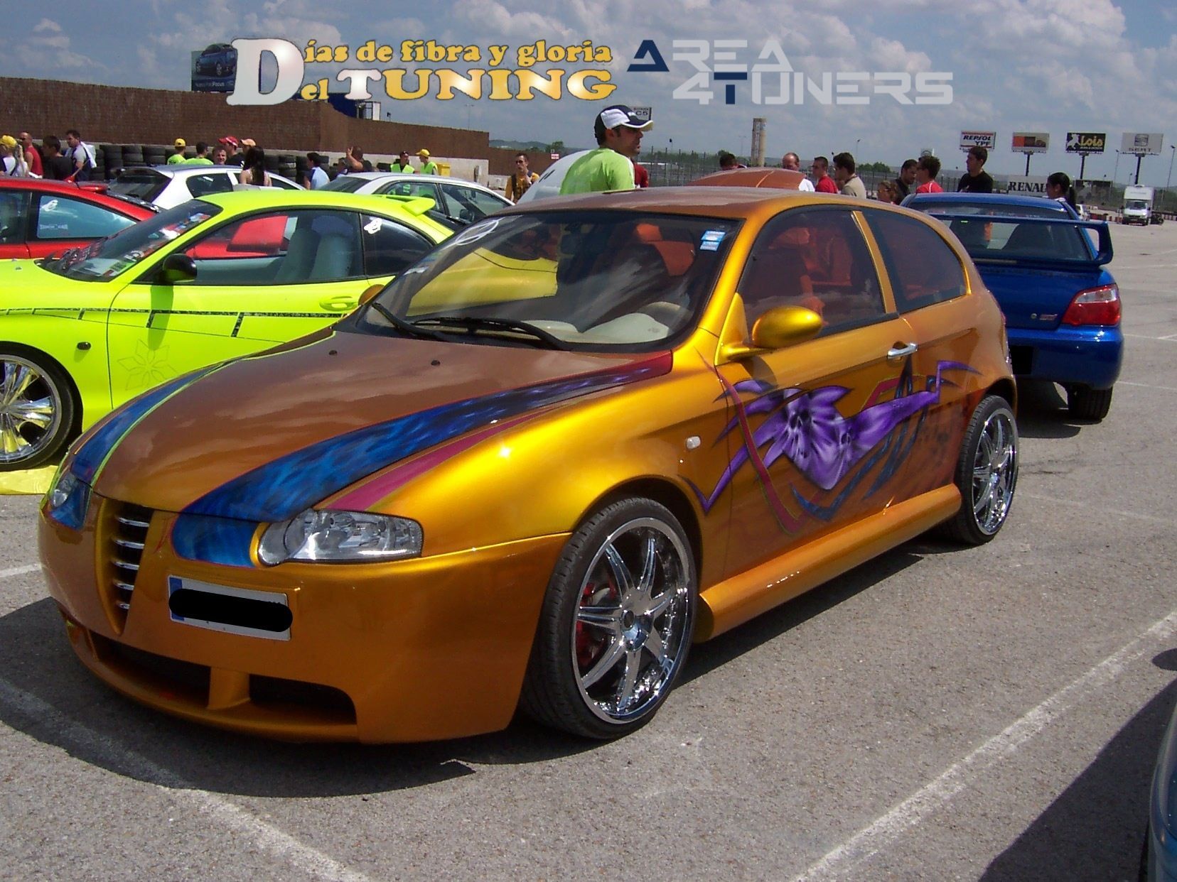 Concentración Tuning 2006 Maxi Tuning Jarama Madrid España