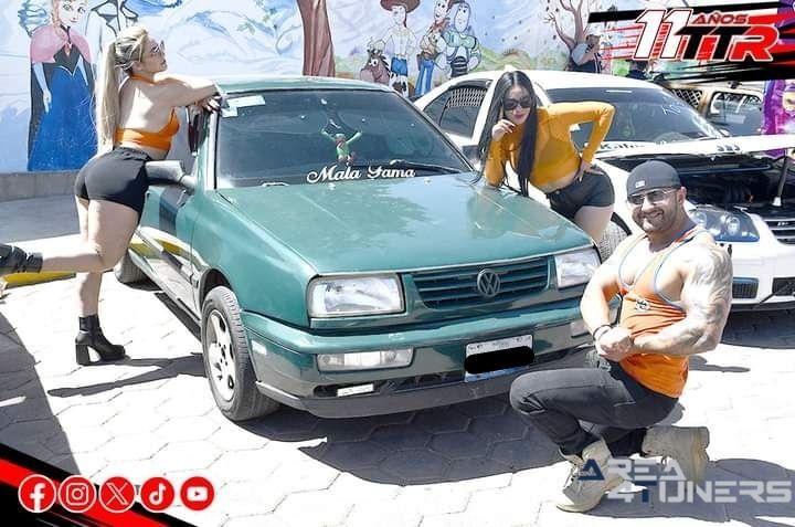 Mala Fama Car Club
Imagen del reportaje de la revista Tuning Area4tuners.es, de la concentración de coches Tuning del año 2024 en Lázaro Cárdenas, Tlaxacala, México