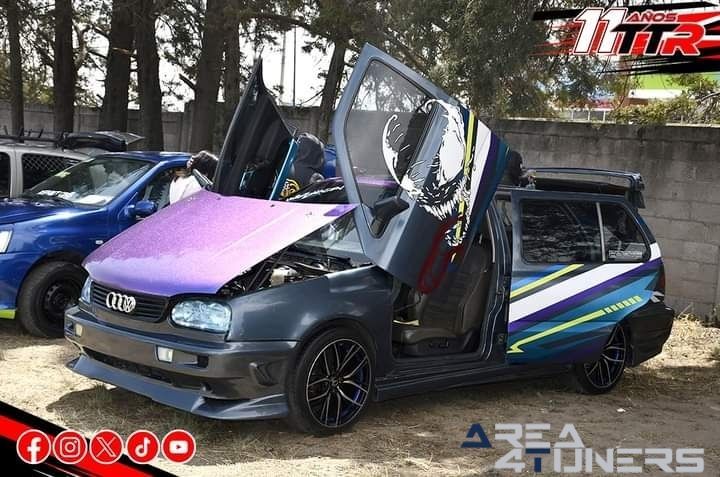 1er Black Death
Imagen del reportaje de la revista Tuning Area4tuners.es, de la concentración de coches Tuning del año 2024 en Huamantla, Tlaxcala, México