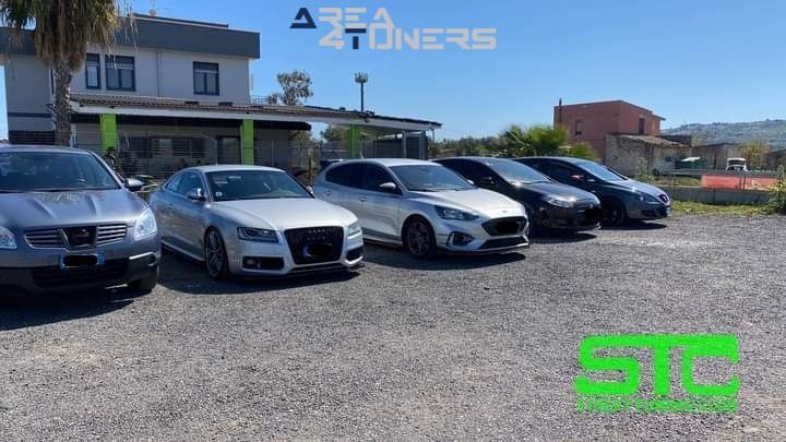 Tappa Mx Play Park
Imagen del reportaje de la revista Tuning Area4tuners.es, de la concentración de coches Tuning del año 2024 en Catania, Italia