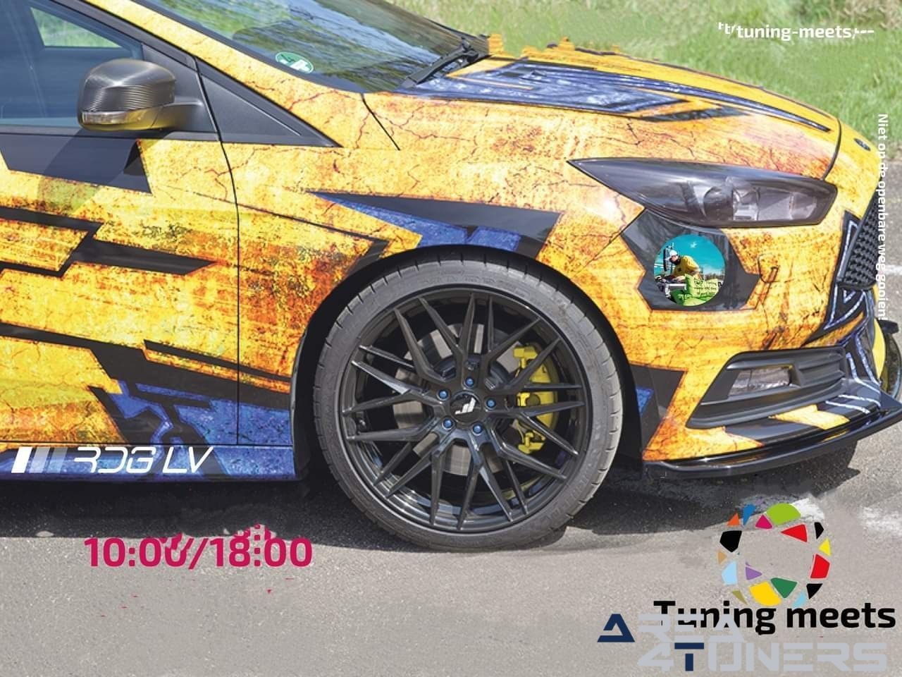 Tuning Meets Baren.
Imagen del reportaje de la revista Tuning Area4tuners.es, de la concentración de coches Tuning del año 2024 en Baren, Bélgica