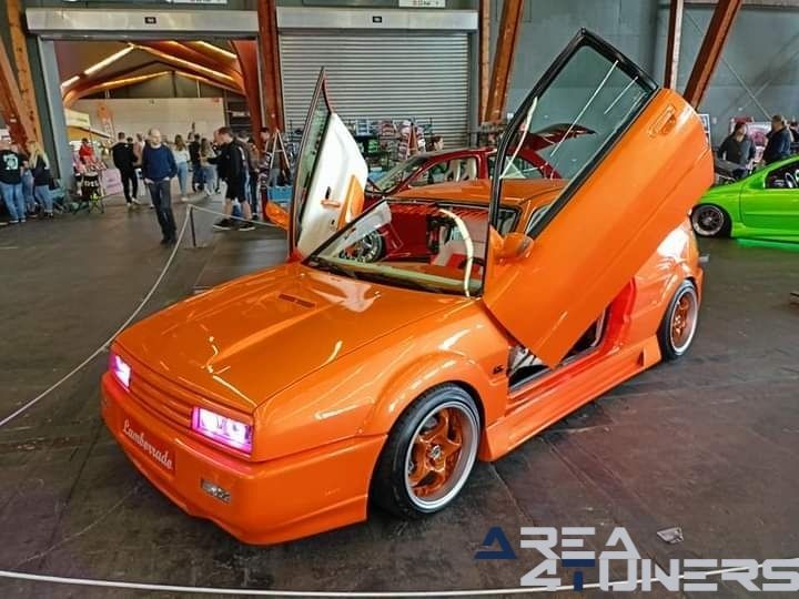GR8 2024
Imagen del reportaje de la revista Tuning Area4tuners.es, de la concentración de coches Tuning del año 2024 en Cortrique, Bélgica