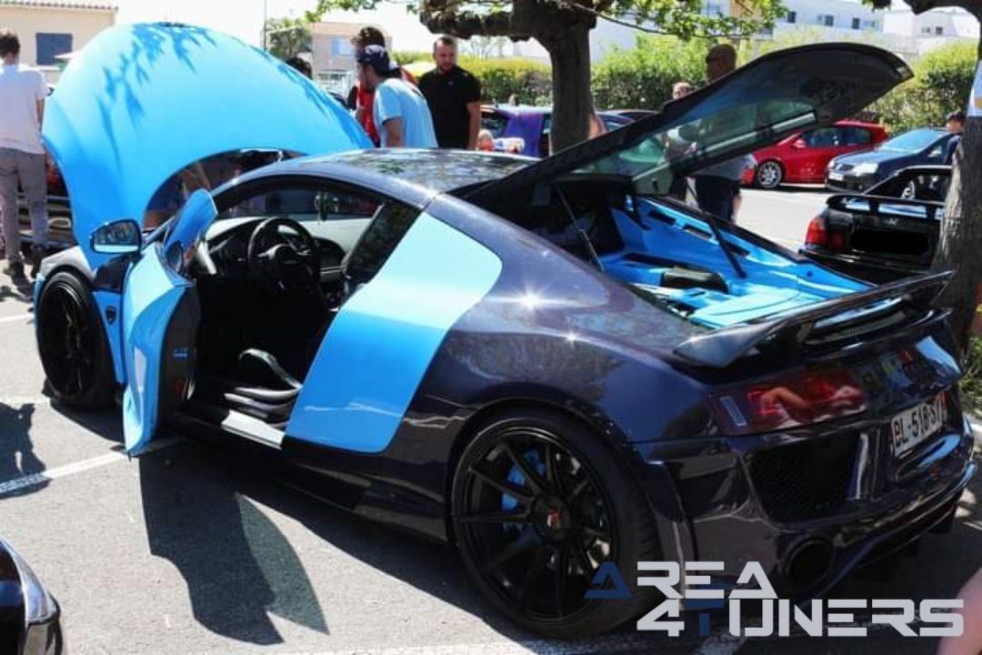 1er Show Tuning Team Old School
Imagen del reportaje de la revista Tuning Area4tuners.es, de la concentración de coches Tuning del año 2024 en Bessan, Francia