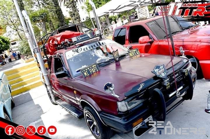 1er Aniversario Gael El Tóxico
Imagen del reportaje de la revista Tuning Area4tuners.es, de la concentración de coches Tuning del año 2024 en San Hipólito, Puebla, México