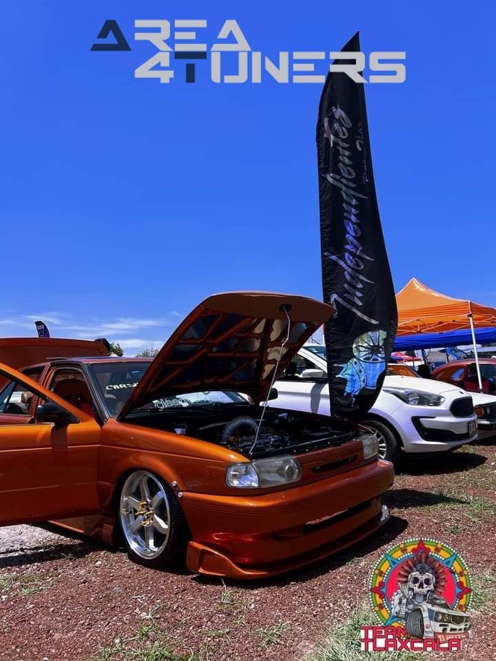 Aniversario Club Pointer Puebla Imagen del reportaje de la revista Tuning Area4tuners.es, de la concentración de coches Tuning del año 2024 en Sanctorum, Puebla, México