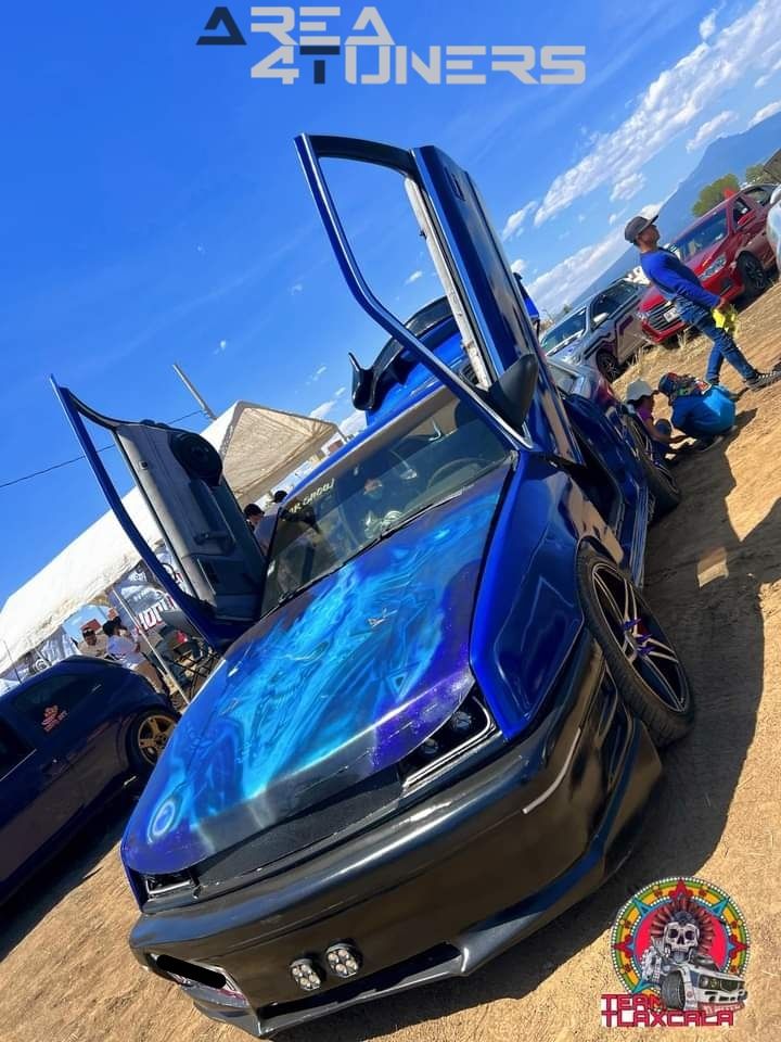 Aniversario Club Pointer Puebla Imagen del reportaje de la revista Tuning Area4tuners.es, de la concentración de coches Tuning del año 2024 en Sanctorum, Puebla, México