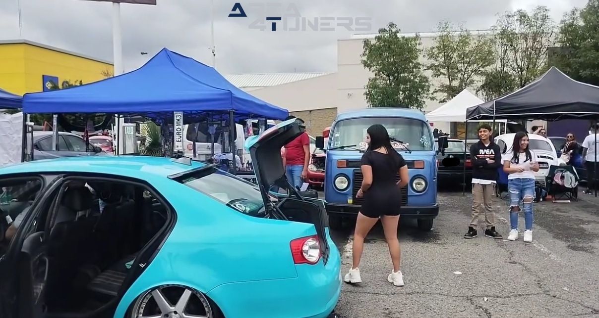 7º Aniversario Élite Pro
Imagen del reportaje de la revista Tuning Area4tuners.es, de la concentración de coches Tuning del año 2024 en Ecatepec, México.