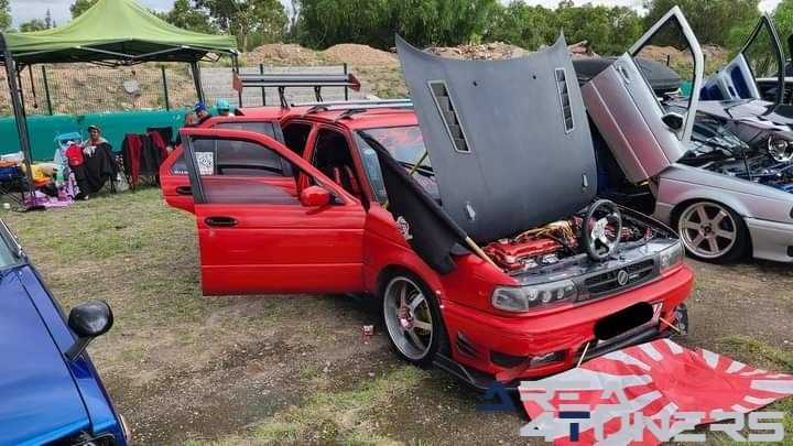 Gorra Fest 2024
Imagen del reportaje de la revista Tuning Area4tuners.es, de la concentración de coches Tuning del año 2024 en San Luís Potosí, México.