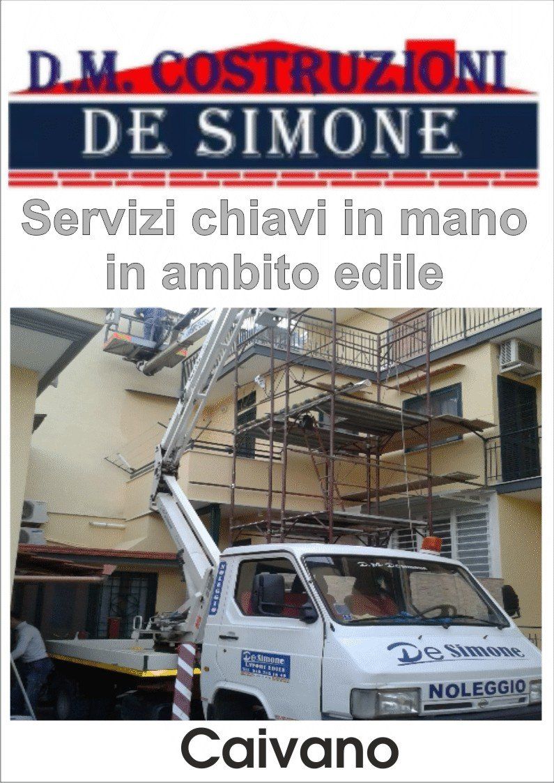 costruzioni edili de simone noleggio piattaforme aeree