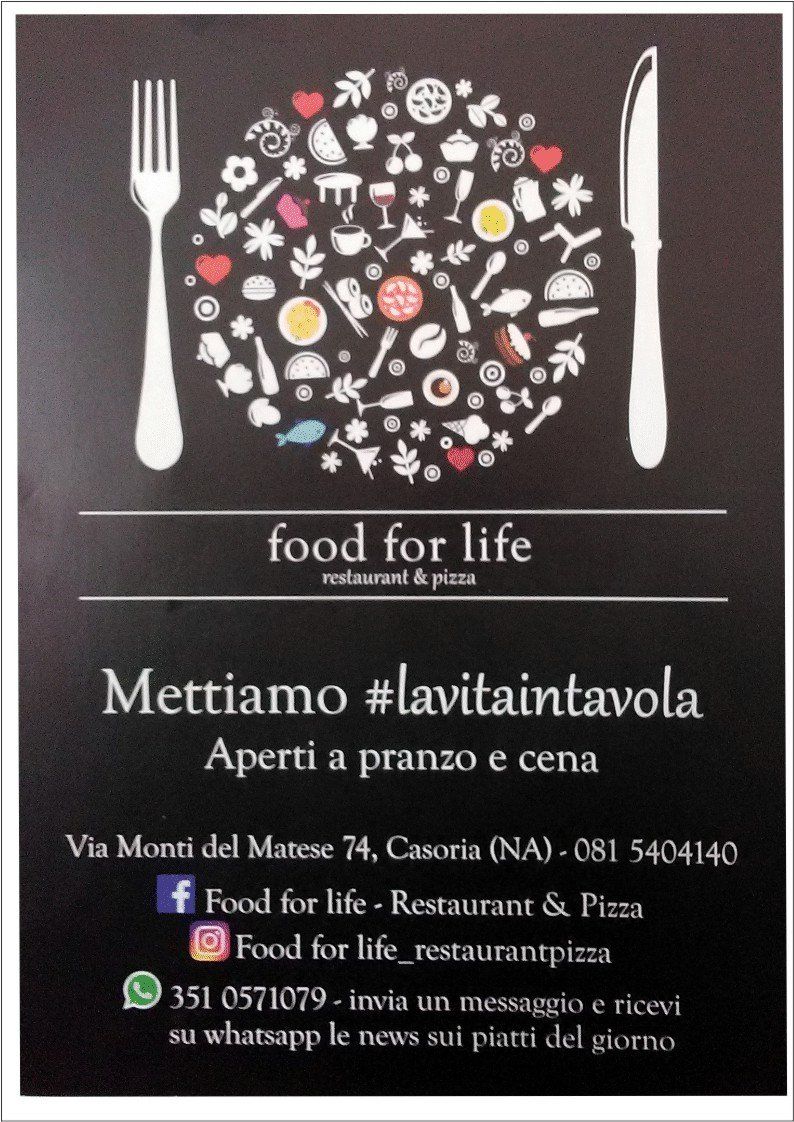food for life casoria