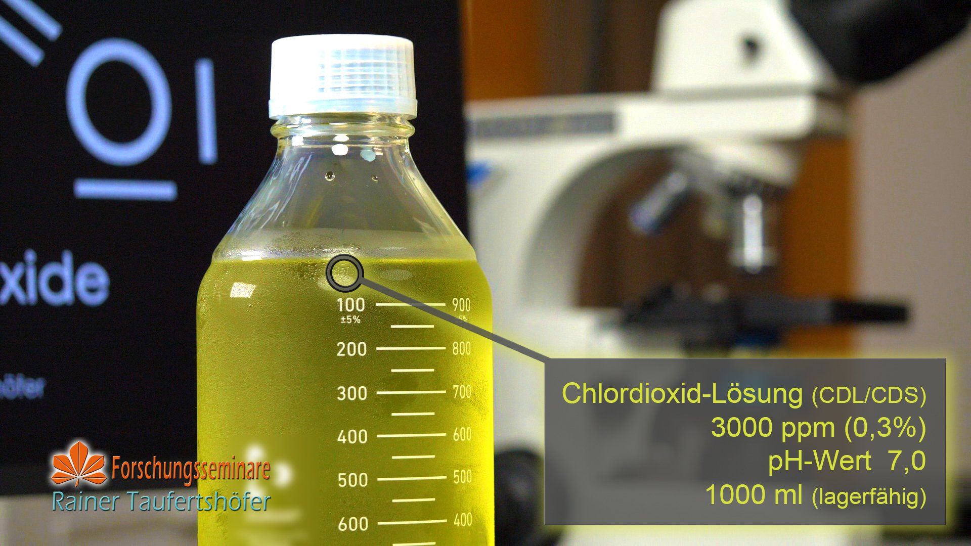 Chlordioxid-Lösung pH-Wert von 7,0 Chlordioxid-Lösung pH-Wert von 7,0