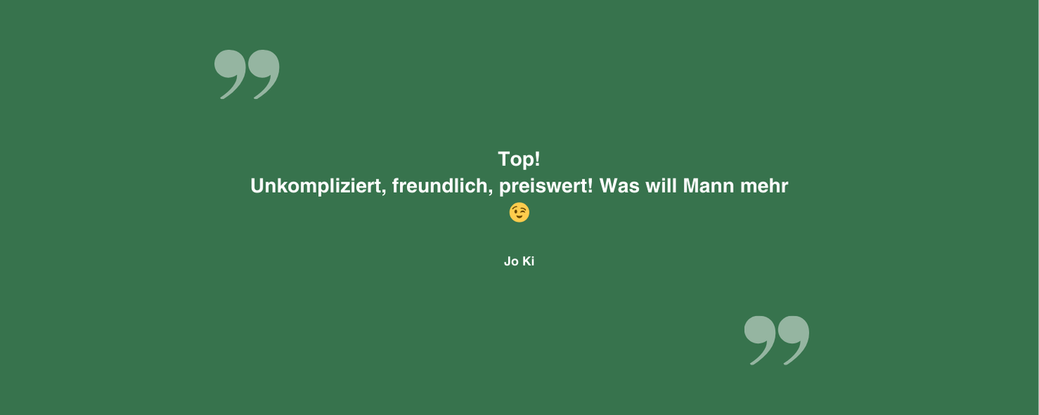 Zufriedene Kundenstimme zum Bauprojekt