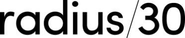 Logo von der Firma Radius/30