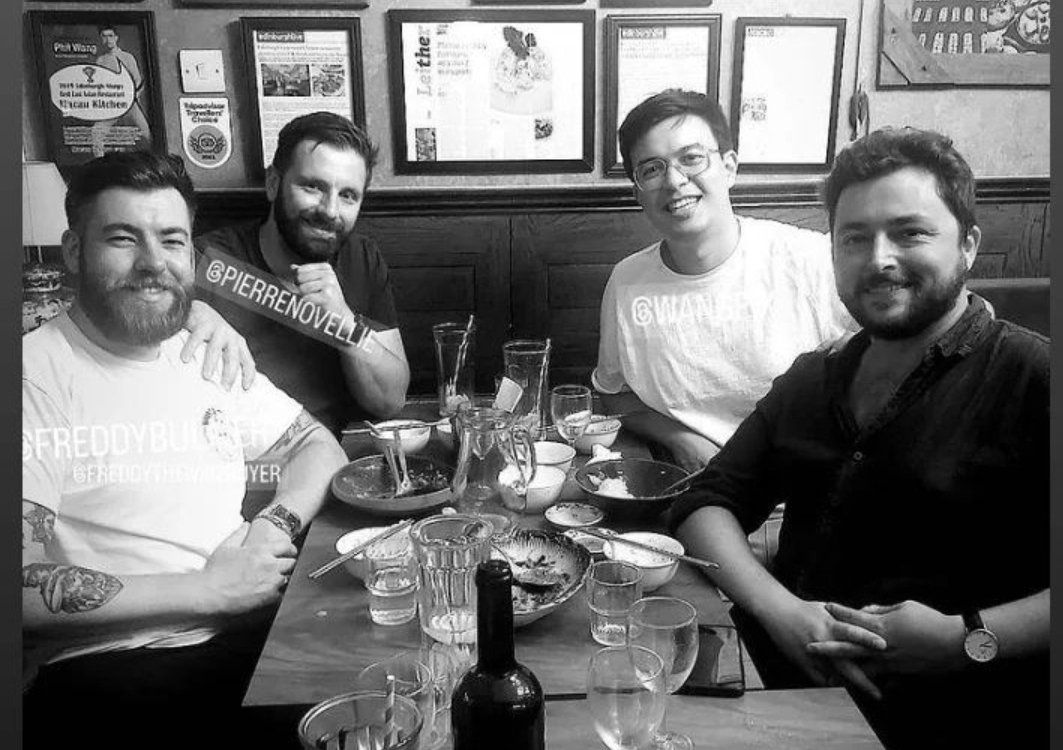 Phil Wang and his mates