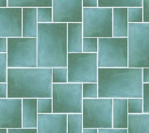 French tile layout pattern