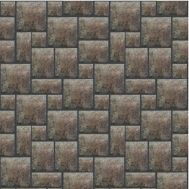 Museum tile layout pattern