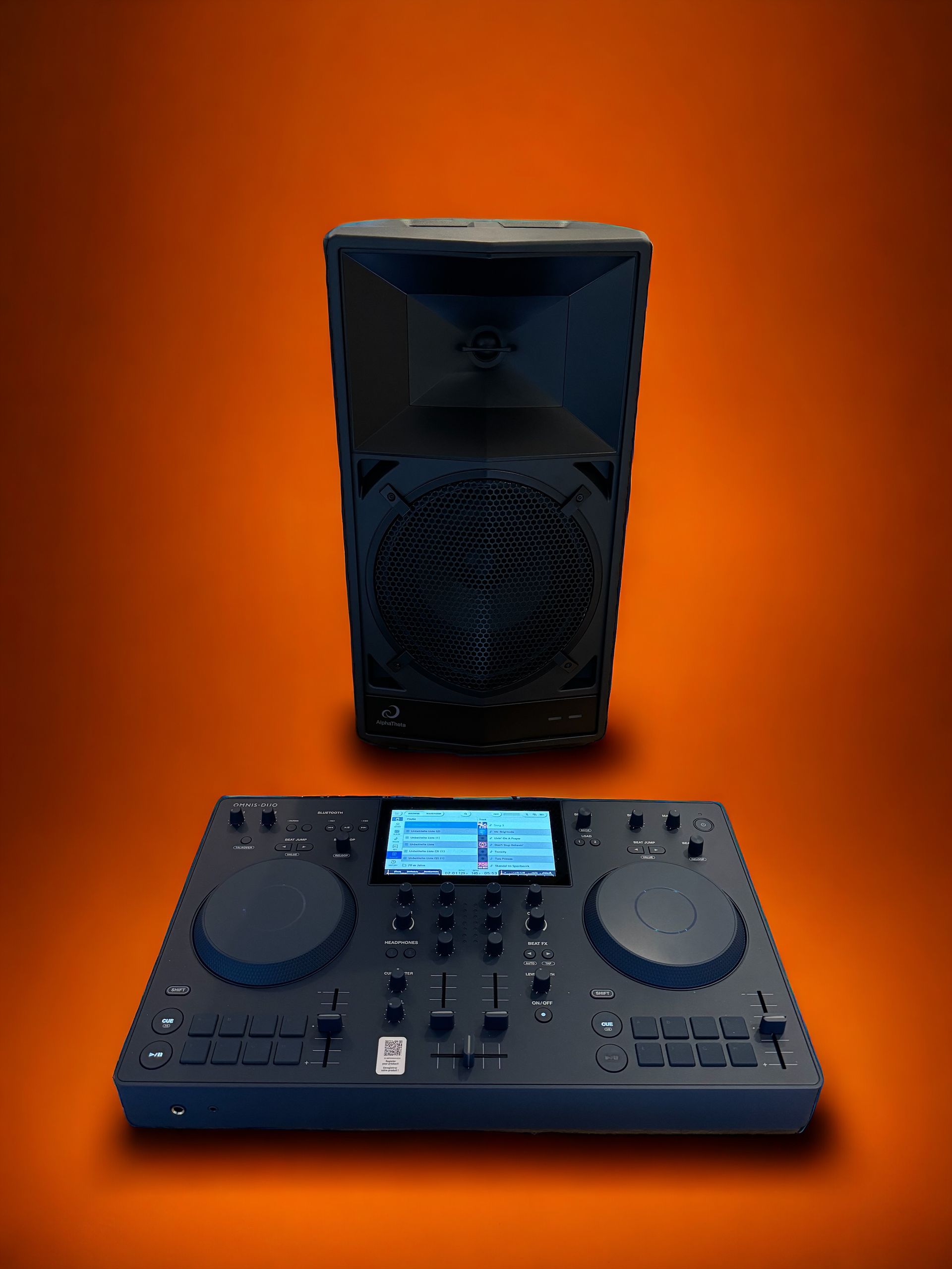 Alpa Theta Omnis Duo Controller
Alpha Theta Wave Eight Lautsprecher