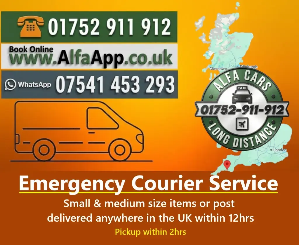 Courier services Plymouth