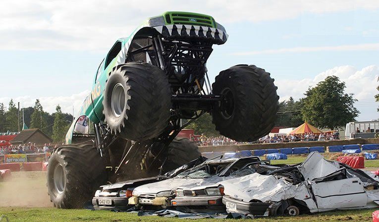 Swamp thing monster truck