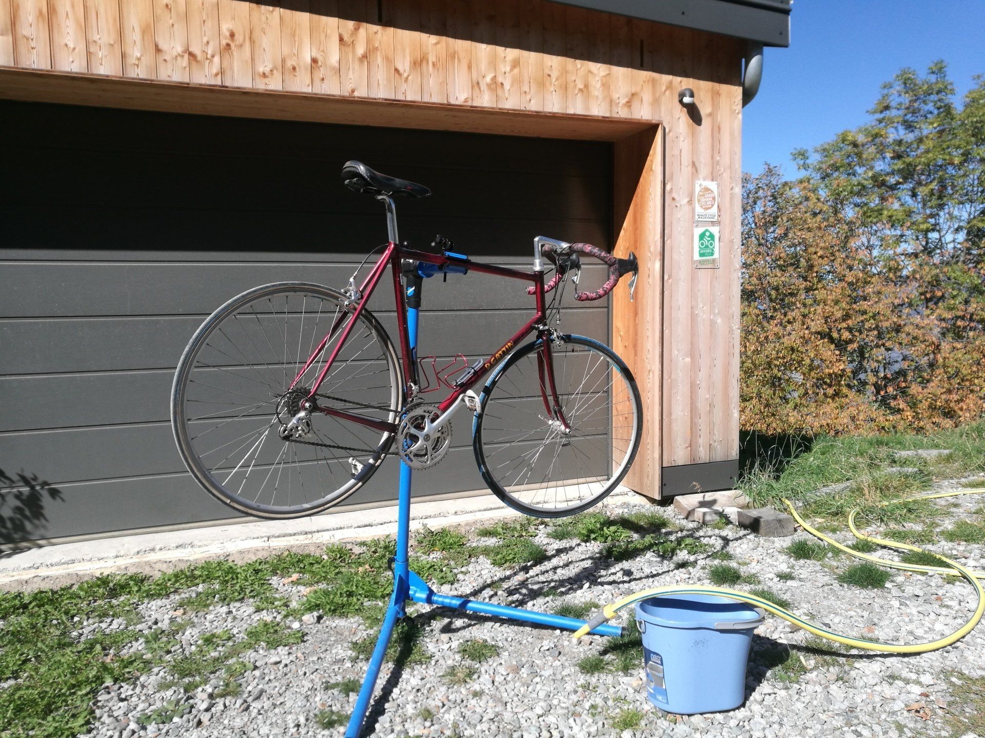 Chalet le 1000 Thabor Valmeinier le garage à vélo sécurisé