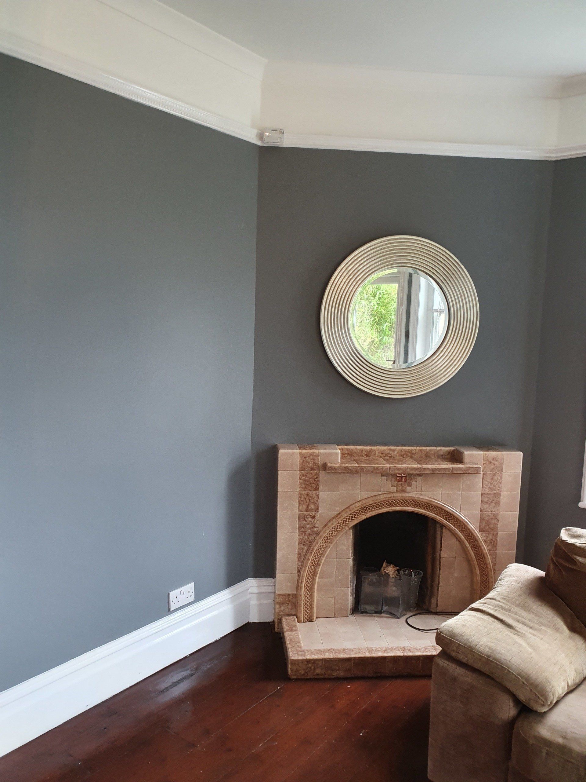Painted Grey walls