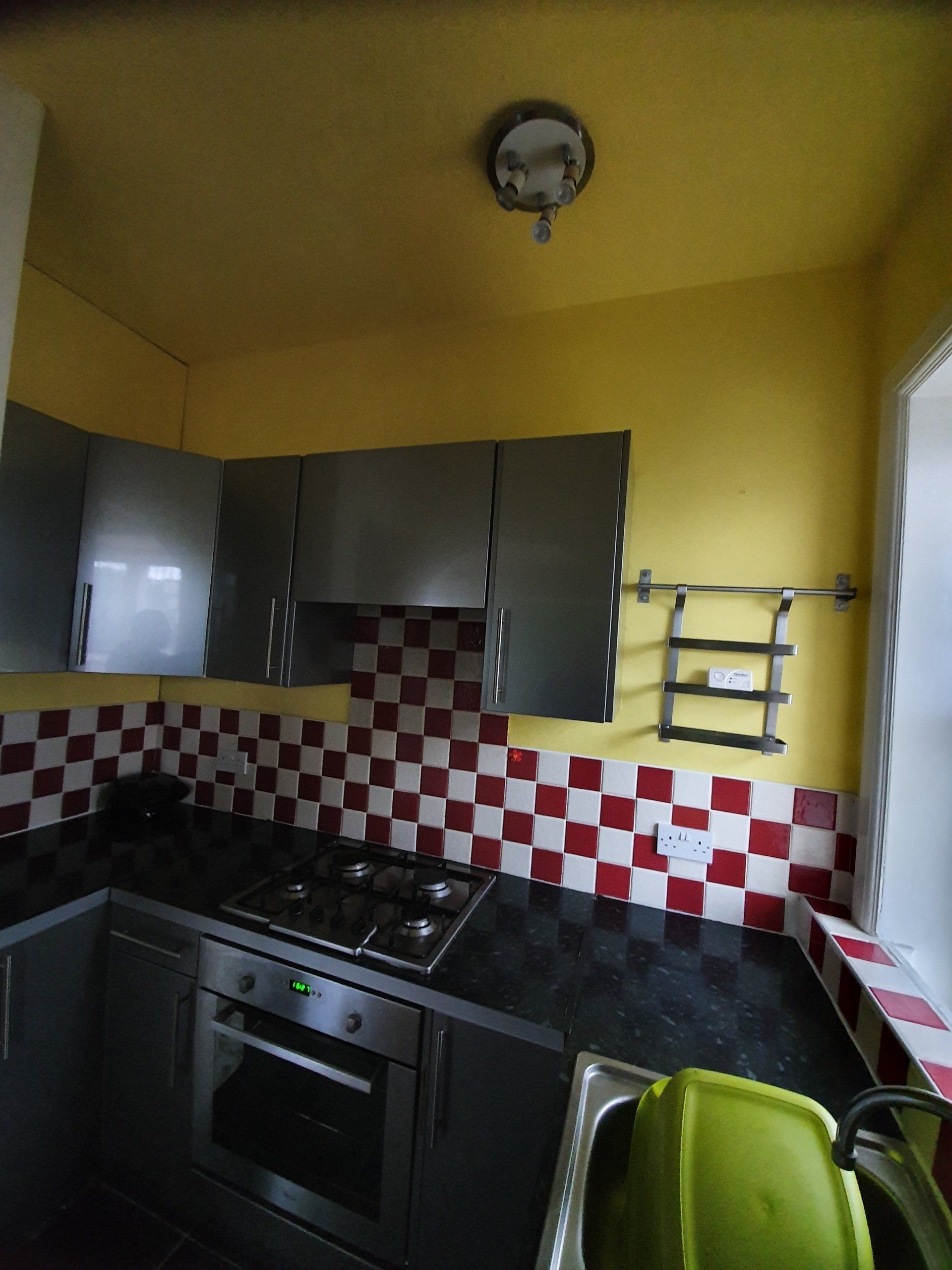 Yellow kitchen