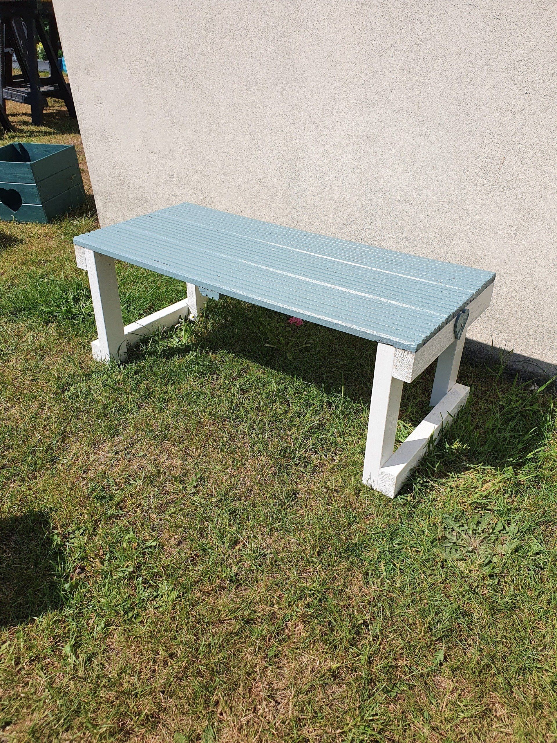 Outside Wooden Bench