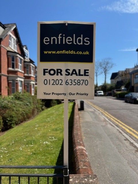 Enfield's Poole estate agent boards