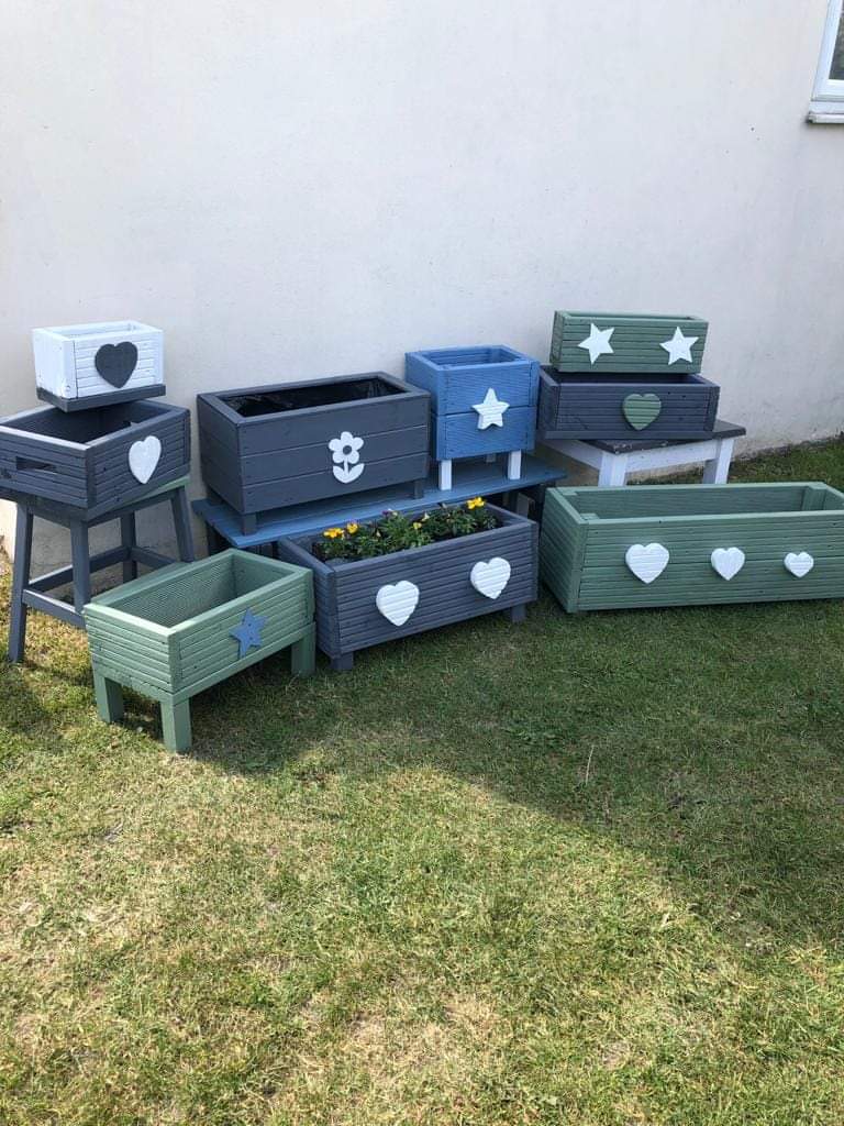 Wooden Planters