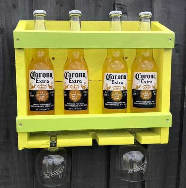 Yellow gin bar
