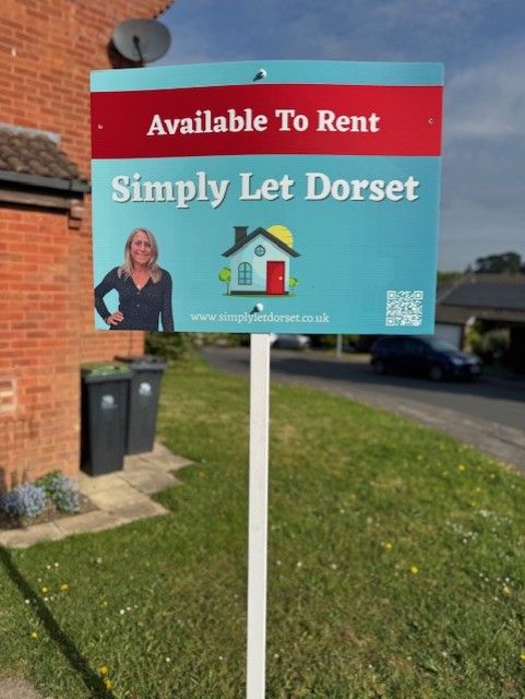 Simply Let Dorset estate agent boards