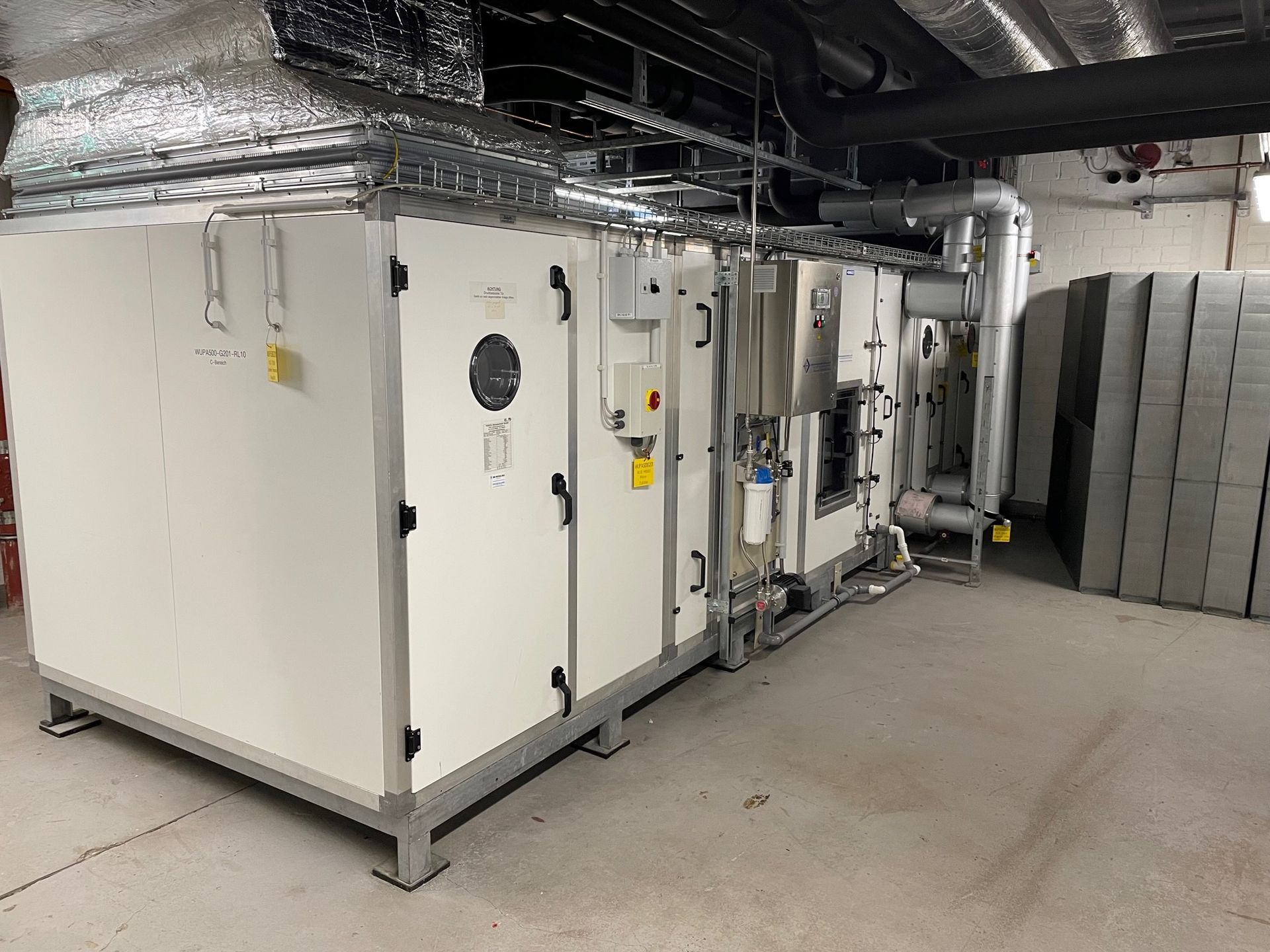 Lüftungsgerät mit Befeuchtersteuerung ® Funke Luftbefeuchtung