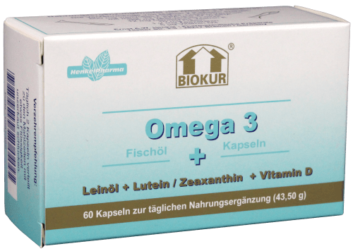 BIOKUR Omega-3 Kapseln