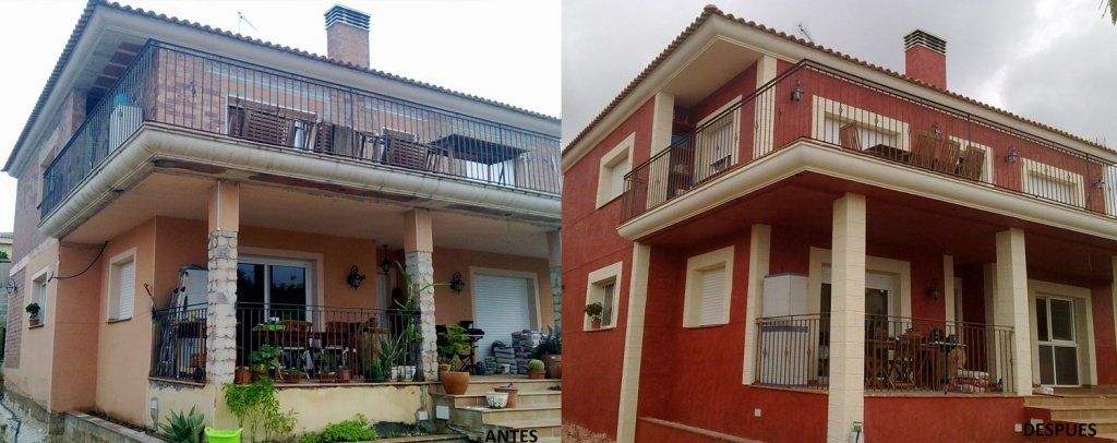 Revestimiento de fachadas de monocapa en Tarragona